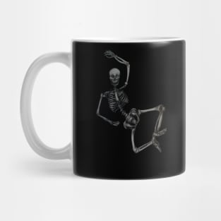 Happy Dancing Skeleton Mug